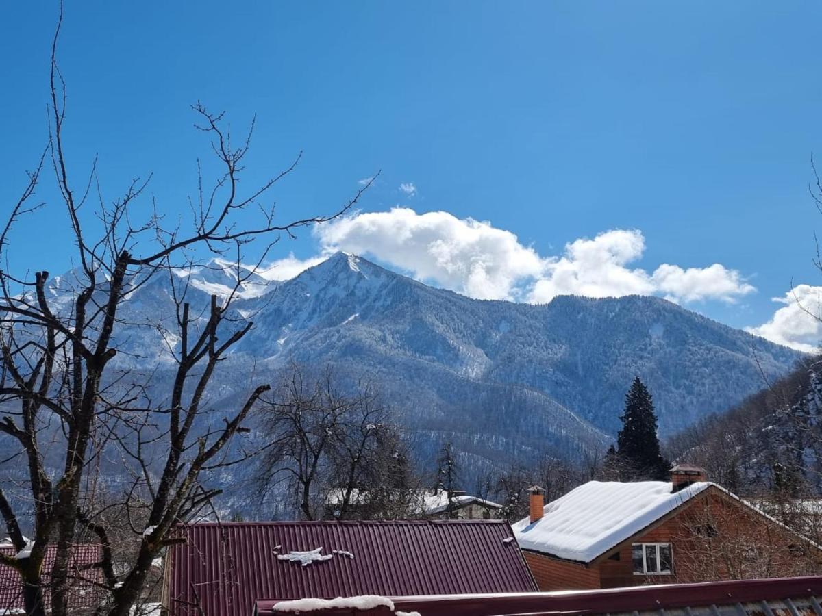 Вилла "Уютная" Affittacamere Krasnaya Polyana Esterno foto